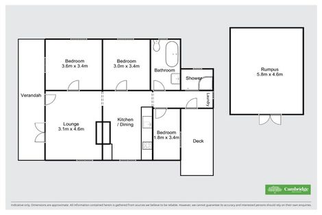 Photo of property in 18 Clare Street, Cambridge, 3434