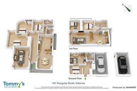 Photo of property in 107 Rongotai Road, Kilbirnie, Wellington, 6022