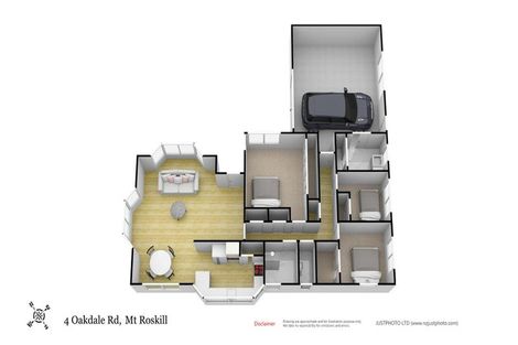 Photo of property in 4 Oakdale Road, Mount Roskill, Auckland, 1041