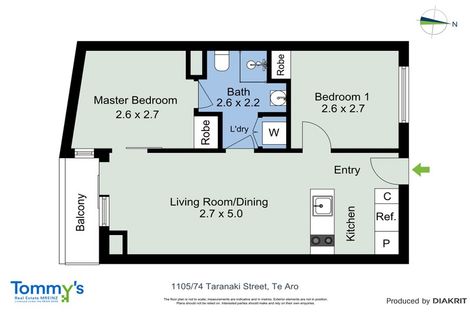 Photo of property in Soho Apartments, 1105/74 Taranaki Street, Te Aro, Wellington, 6011