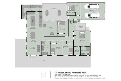 Photo of property in 136 Queen Street, Northcote Point, Auckland, 0627