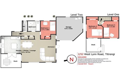 Photo of property in 2/52 West Lynn Road, Titirangi, Auckland, 0604