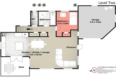 Photo of property in 2/52 West Lynn Road, Titirangi, Auckland, 0604