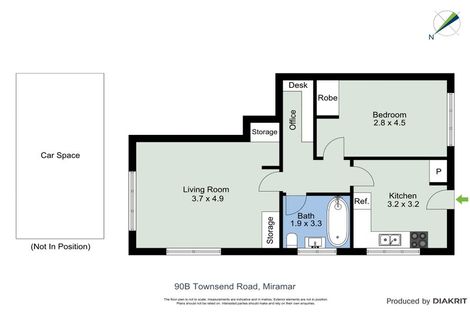 Photo of property in 90b Townsend Road, Miramar, Wellington, 6022