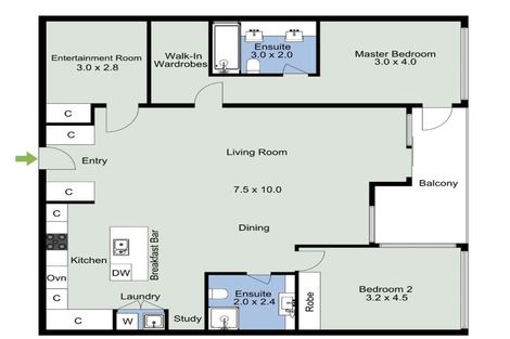 Photo of property in 902/1 Market Lane, Wellington Central, Wellington, 6011