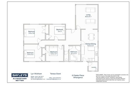 Photo of property in 6 Patete Place, Tawhero, Whanganui, 4501