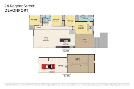 Photo of property in 24 Regent Street, Devonport, Auckland, 0624