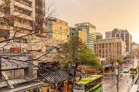 Photo of property in Gerondis Bldg Apartments, 201/60 Willis Street, Wellington Central, Wellington, 6011