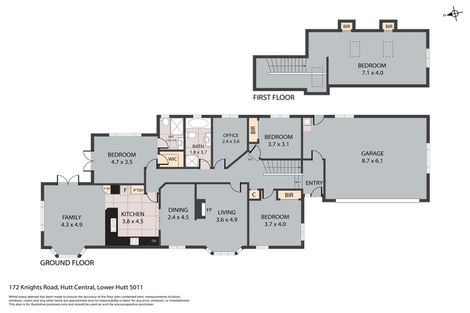 Photo of property in 172 Knights Road, Hutt Central, Lower Hutt, 5011