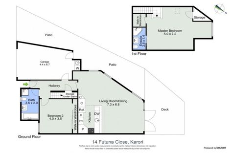 Photo of property in 14 Futuna Close, Karori, Wellington, 6012