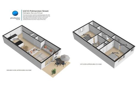 Photo of property in 2/13 Palmerston Street, Hamilton Central, Hamilton, 3204