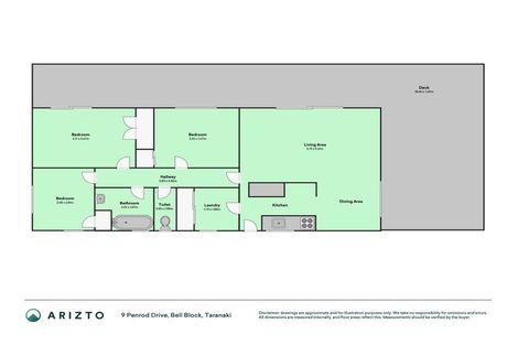 Photo of property in 9 Penrod Drive, Bell Block, New Plymouth, 4312