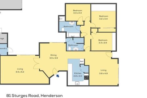 Photo of property in 81 Sturges Road, Henderson, Auckland, 0612