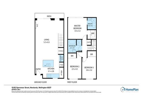 Photo of property in 12/62 Spenmoor Street, Newlands, Wellington, 6037