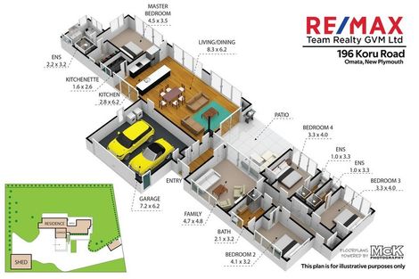 Photo of property in 196 Koru Road, Omata, New Plymouth, 4374