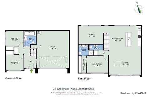 Photo of property in 35 Cresswell Place, Johnsonville, Wellington, 6037