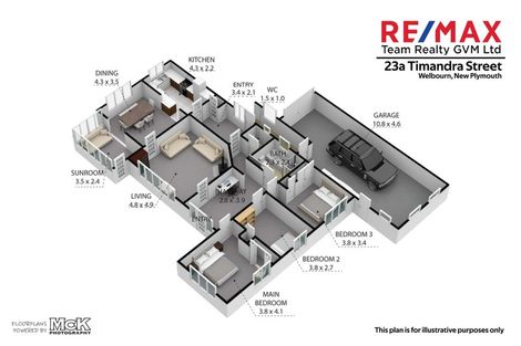 Photo of property in 23a Timandra Street, Welbourn, New Plymouth, 4312