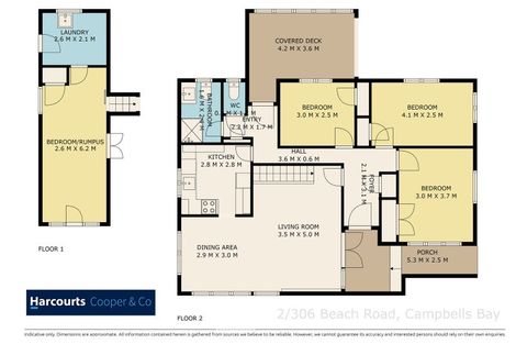 Photo of property in 2/306 Beach Road, Campbells Bay, Auckland, 0630