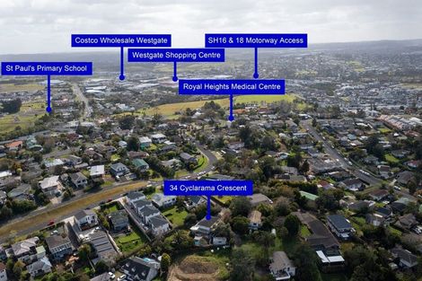 Photo of property in 34 Cyclarama Crescent, Massey, Auckland, 0614