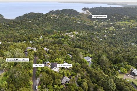 Photo of property in 27 Scenic Drive, Titirangi, Auckland, 0604