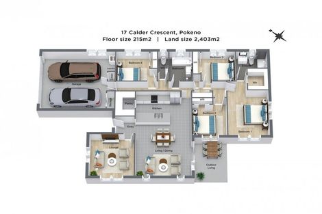 Photo of property in 17 Calder Crescent, Pokeno, 2402