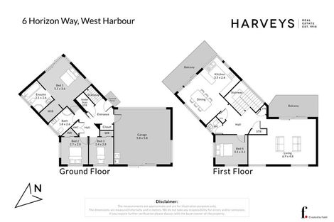 Photo of property in 6 Horizon Way, West Harbour, Auckland, 0618