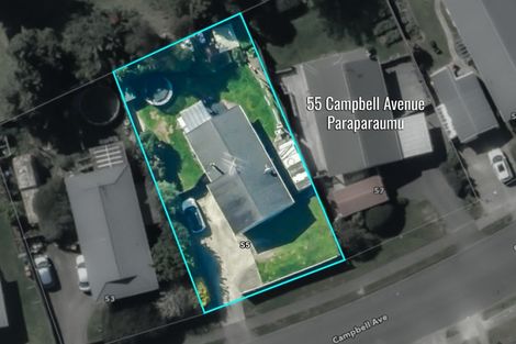Photo of property in 55 Campbell Avenue, Paraparaumu, 5032