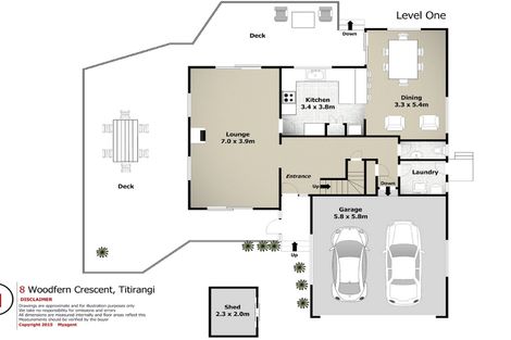 Photo of property in 8 Woodfern Crescent, Titirangi, Auckland, 0604