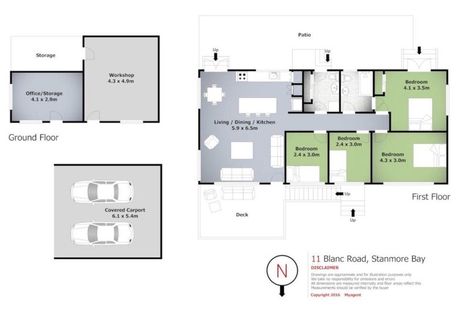 Photo of property in 11 Blanc Road, Silverdale, 0932