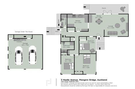 Photo of property in 3 Hastie Avenue, Mangere Bridge, Auckland, 2022