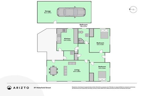 Photo of property in 39 Wakefield Street, Whanganui East, Whanganui, 4500