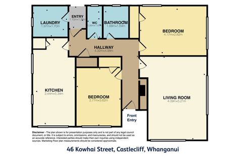 Photo of property in 46 Kowhai Street, Castlecliff, Whanganui, 4501