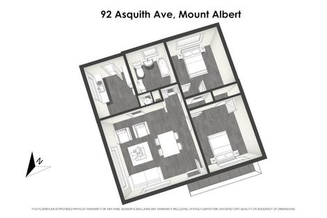 Photo of property in 2/92 Asquith Avenue, Mount Albert, Auckland, 1025