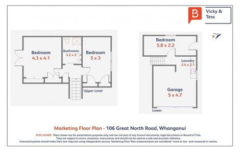 Photo of property in 106 Great North Road, Saint Johns Hill, Whanganui, 4500