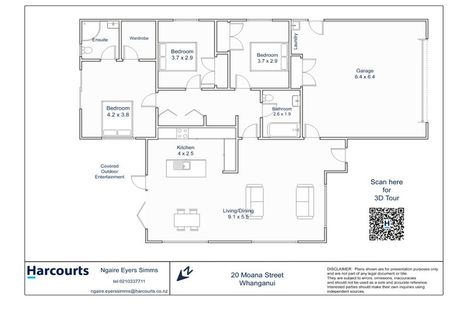 Photo of property in 20 Moana Street, Whanganui East, Whanganui, 4500