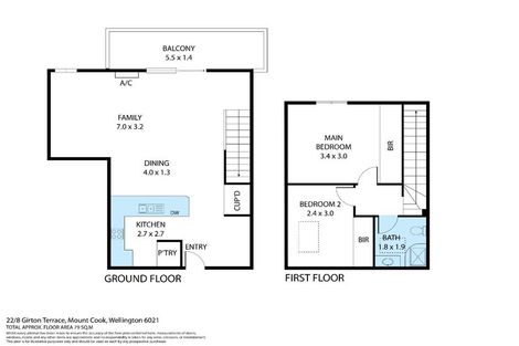 Photo of property in 22/8 Girton Terrace, Mount Cook, Wellington, 6021