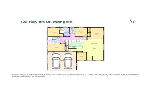Photo of property in 122 Naylors Drive, Mangere, Auckland, 2022