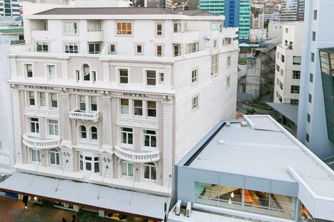 Photo of property in Columbia Apartments, 2/32 Cuba Street, Te Aro, Wellington, 6011
