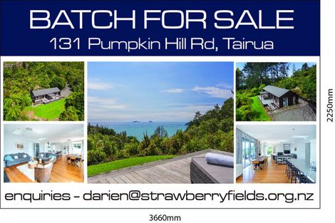 Photo of property in 131 Pumpkin Hill Road, Pumpkin Hill, Whitianga, 3591