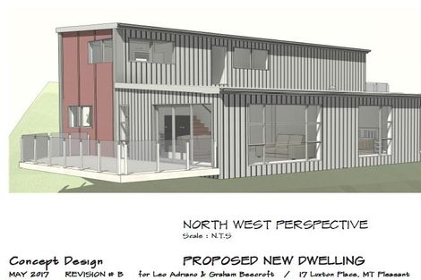 Photo of property in 17 Luxton Place, Mount Pleasant, Christchurch, 8081