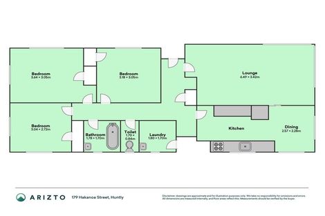 Photo of property in 179 Hakanoa Street, Huntly, 3700