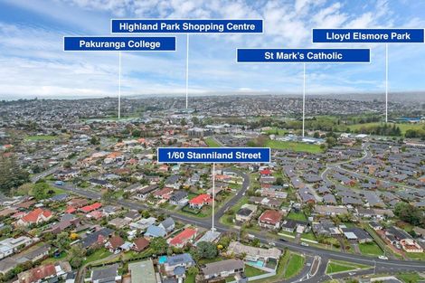 Photo of property in 1/60 Stanniland Street, Sunnyhills, Auckland, 2010