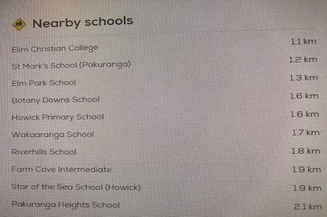 Photo of property in 34 De Quincey Terrace, Highland Park, Auckland, 2010