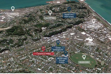 Photo of property in 1 Mcdonald Street, Napier South, Napier, 4110