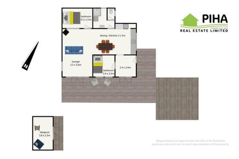 Photo of property in 122 Garden Road, Piha, New Lynn, 0772