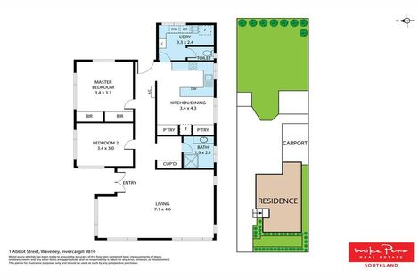 Photo of property in 1 Abbot Street, Waverley, Invercargill, 9810