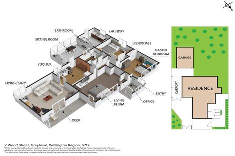 Photo of property in 2 Wood Street, Greytown, 5712