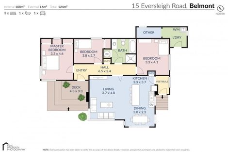 Photo of property in 15 Eversleigh Road, Belmont, Auckland, 0622