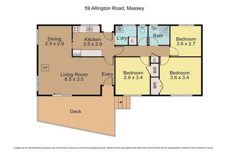 Photo of property in 59 Allington Road, Massey, Auckland, 0614