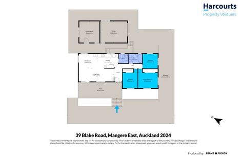 Photo of property in 39 Blake Road, Mangere East, Auckland, 2024
